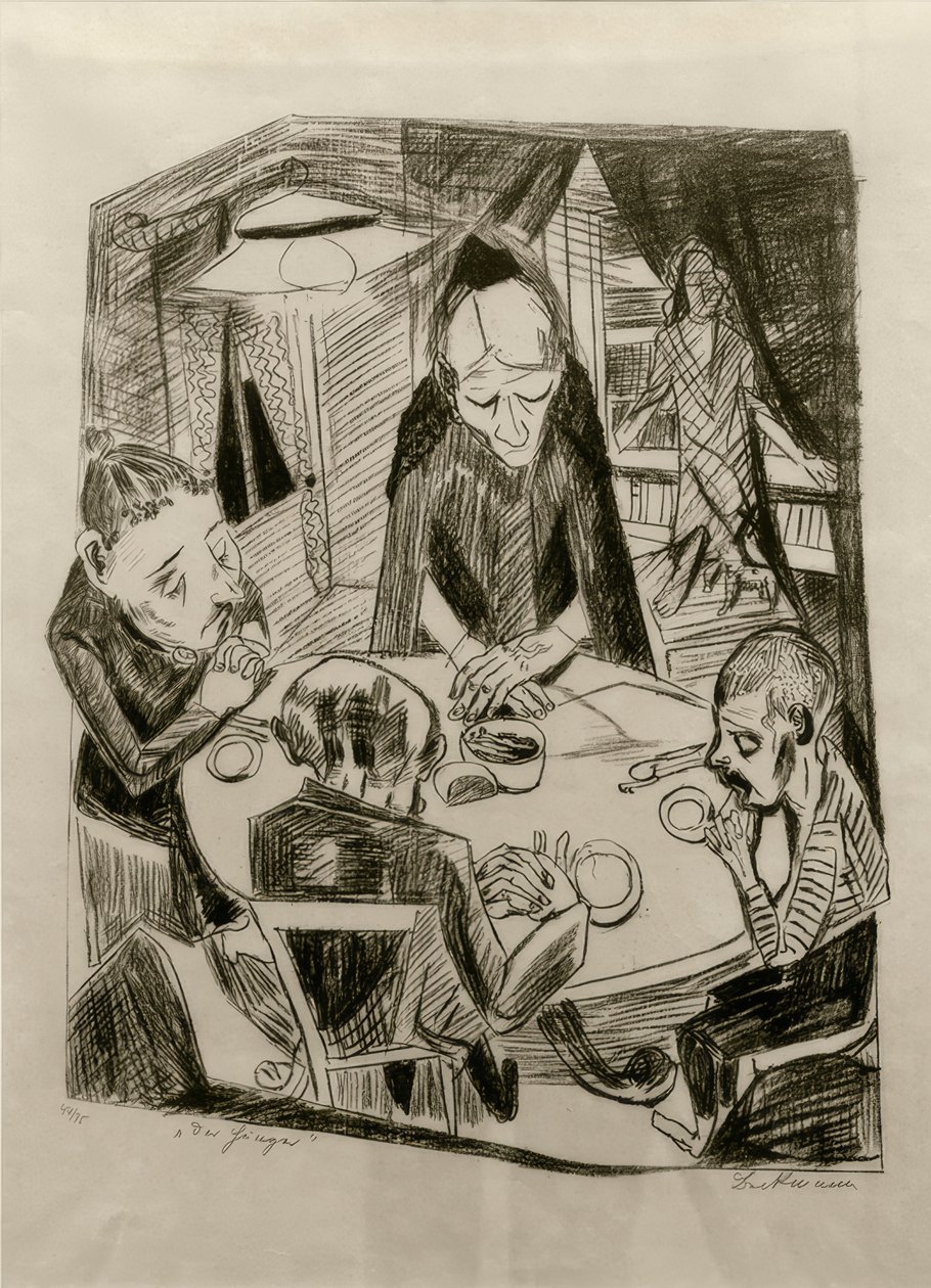 Hambre de Max Beckmann