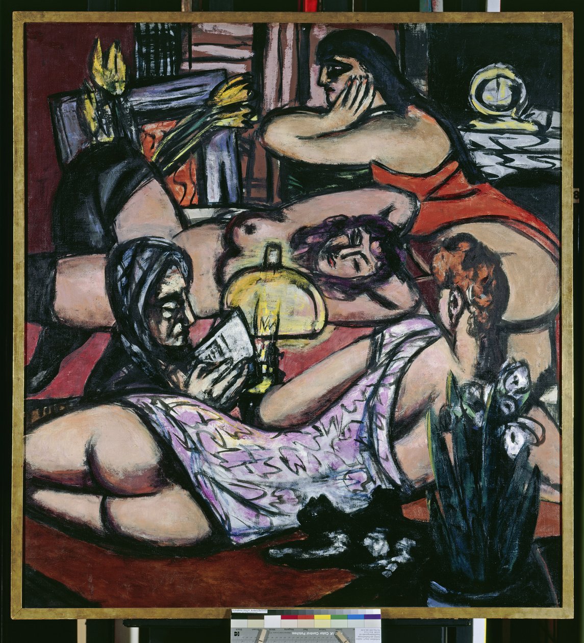 Habitación de niña de Max Beckmann