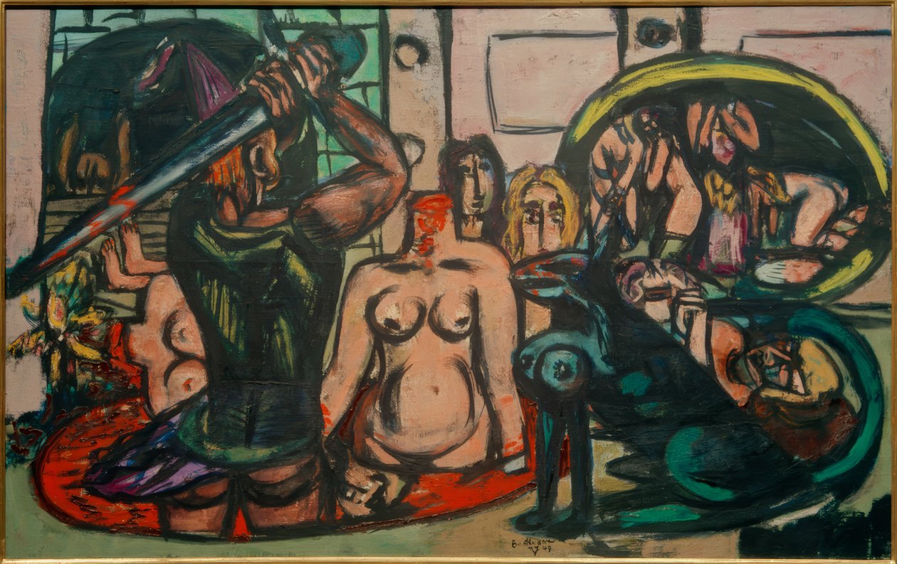 Perseo (Hércules) última tarea de Max Beckmann