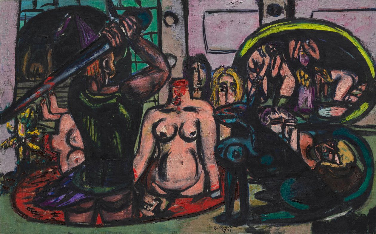 El último deber de Perseo de Max Beckmann