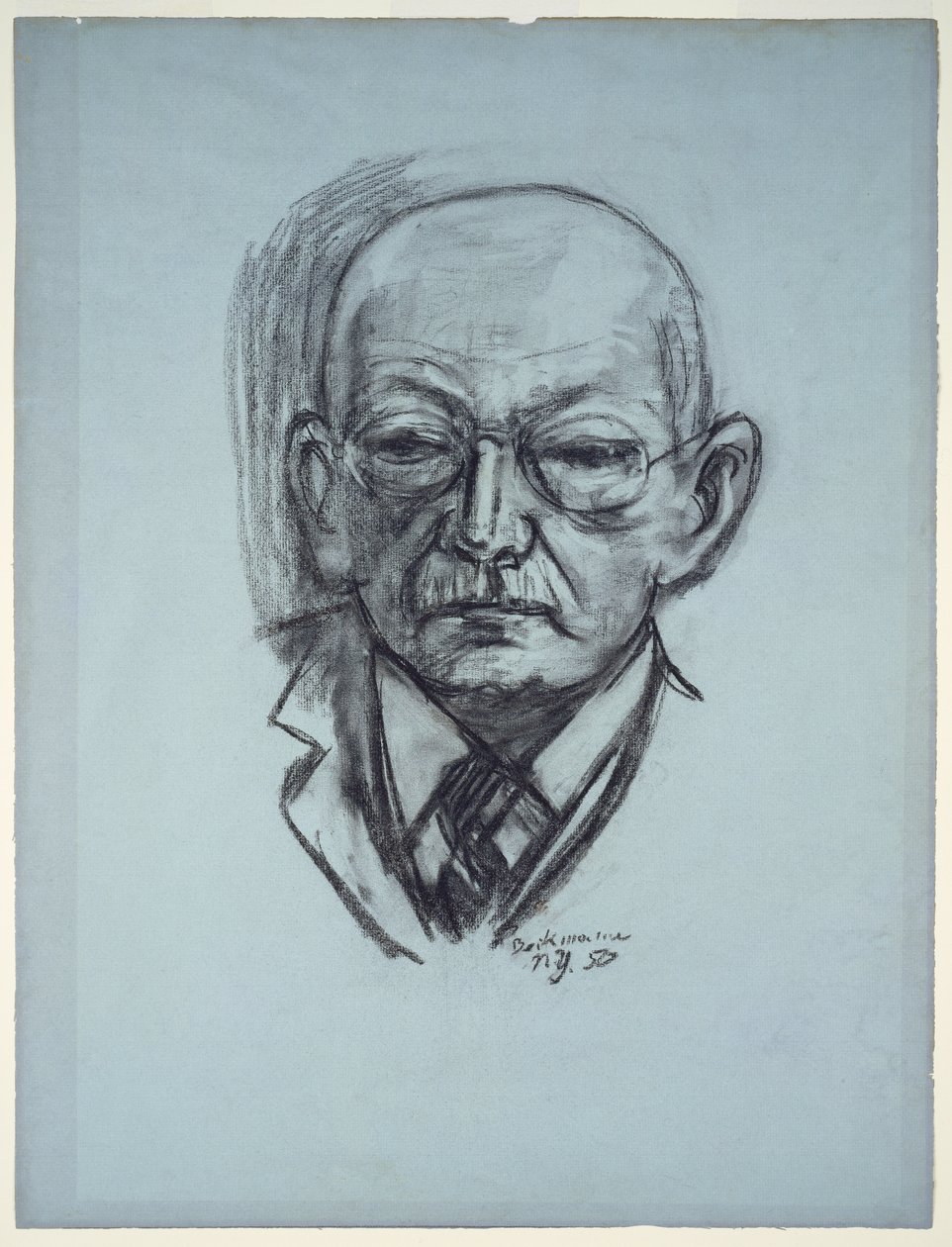 Retrato de Georg Swarzenski de Max Beckmann