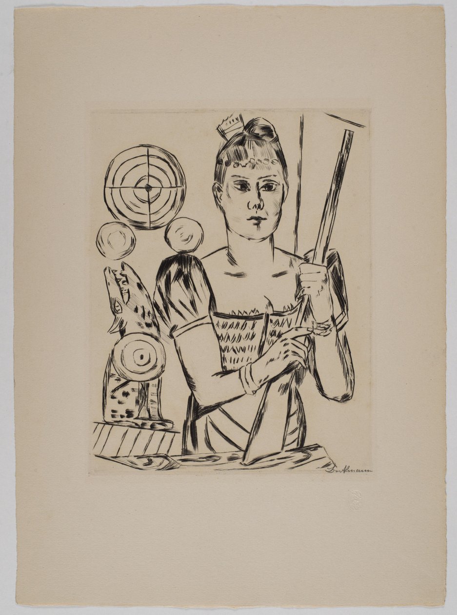 Caseta de tiro de Max Beckmann