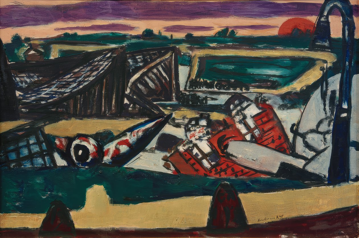 Schiphol de Max Beckmann