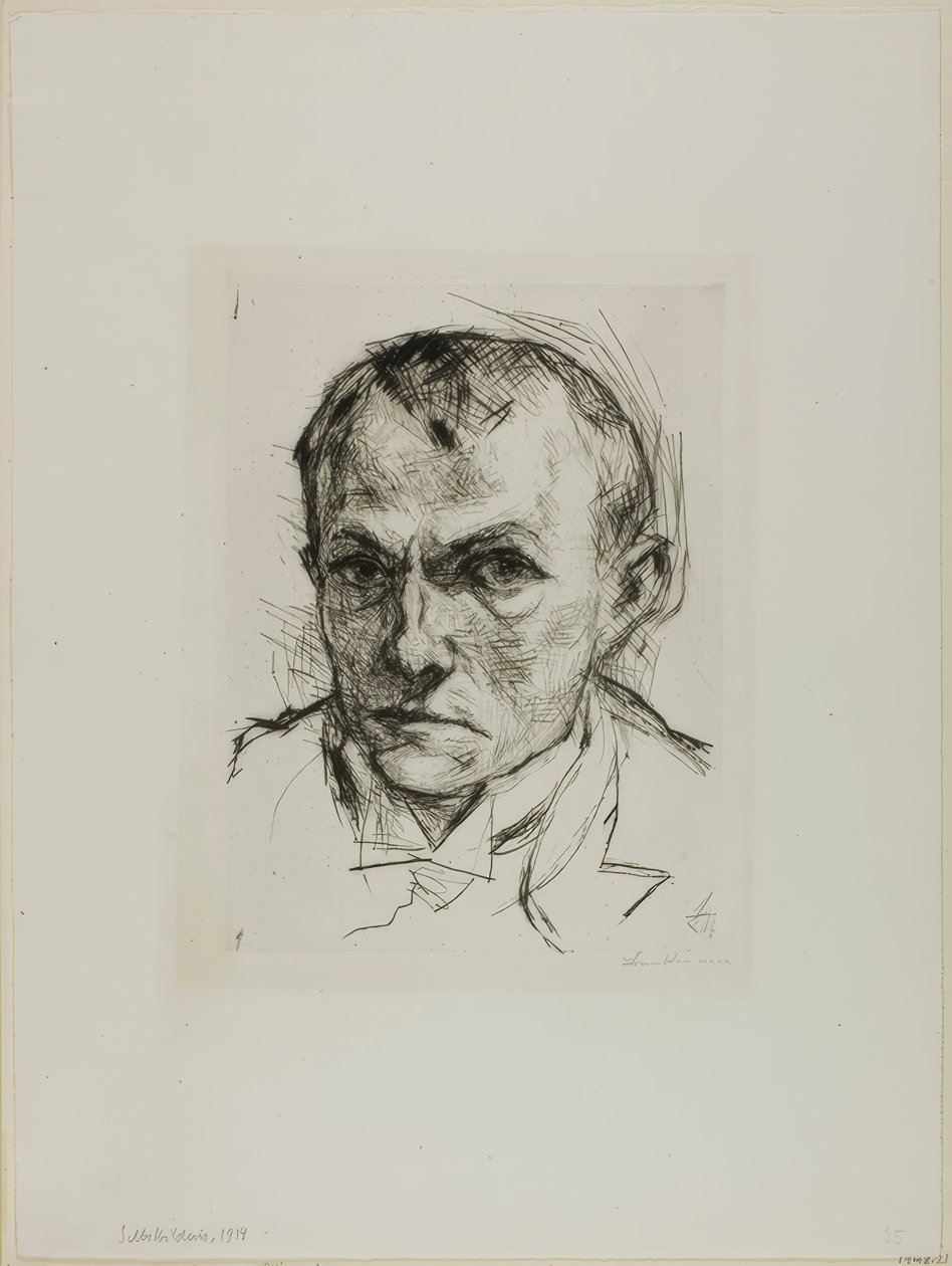 Autorretrato de Max Beckmann