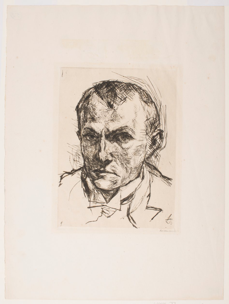 Autorretrato de Max Beckmann