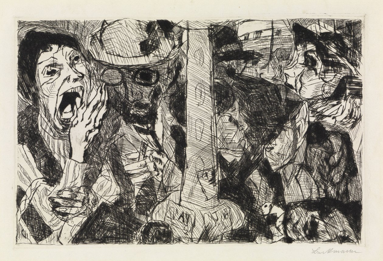 Calle II de Max Beckmann