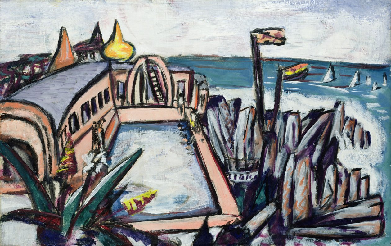 Piscina en Cap Martin de Max Beckmann