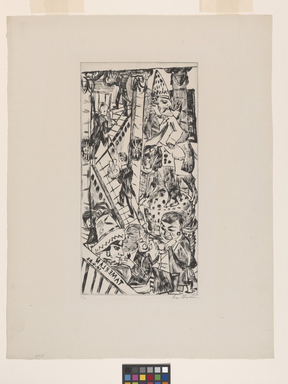 Tamerlan de Max Beckmann