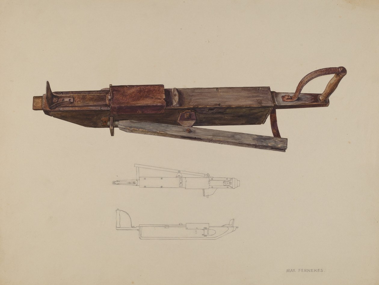 Plantador de maíz de Max Fernekes