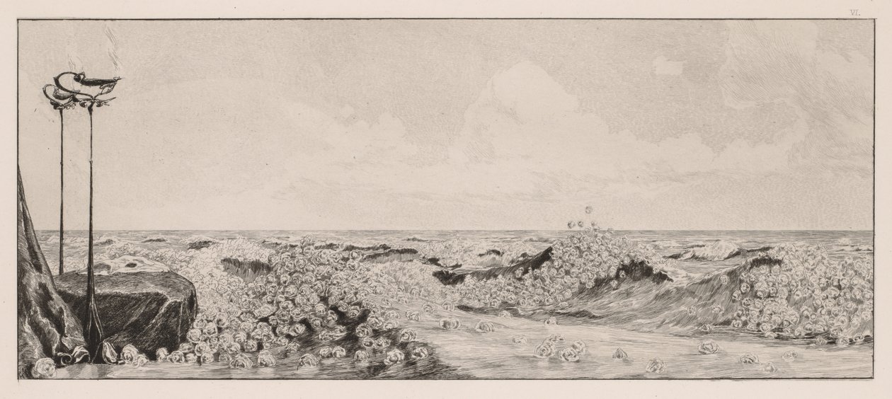Un Guante: Homenaje, 1880 de Max Klinger