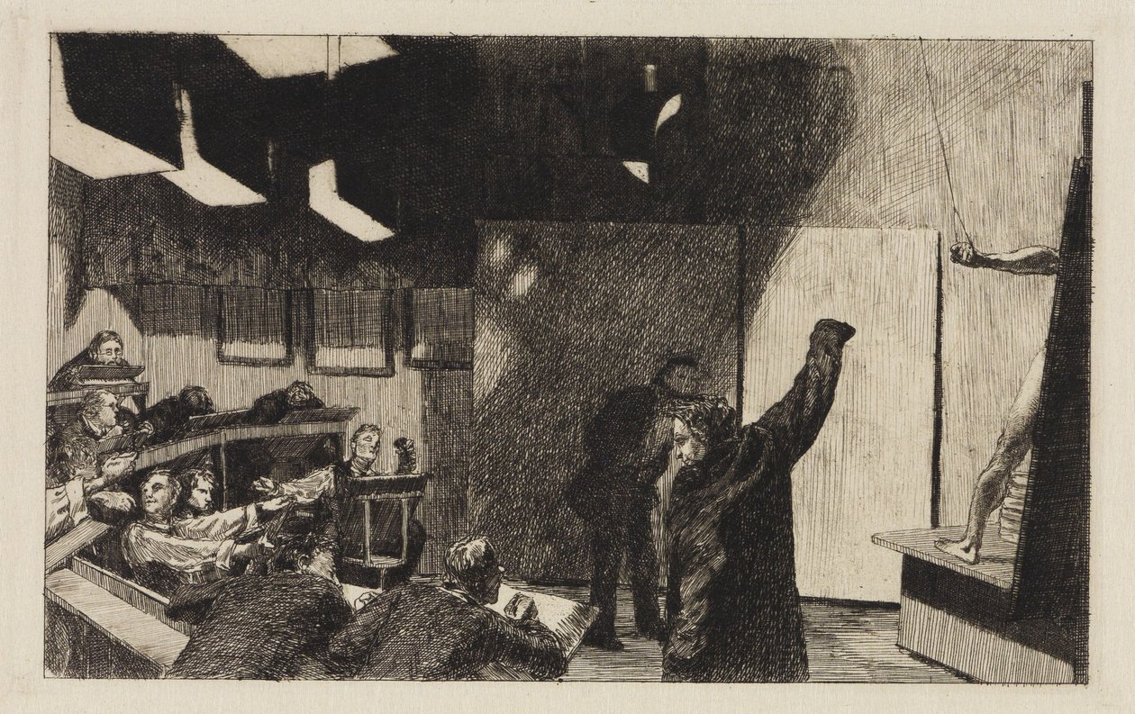Sala de exposiciones de la Escuela de Artes y Oficios de Max Klinger