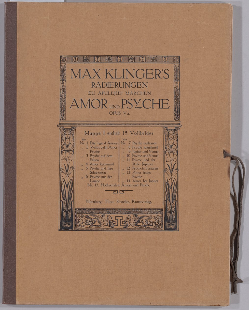 Amor y Psique [Opus Va] de Max Klinger