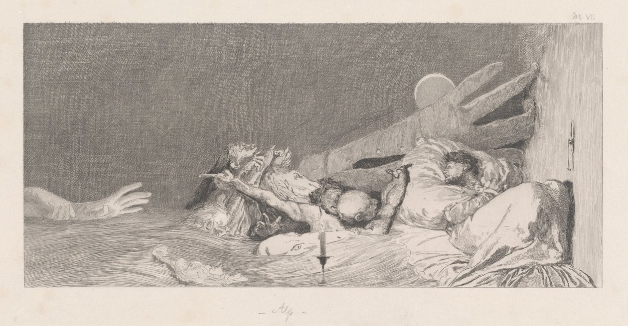 Ansiedades, 1878-1880 de Max Klinger
