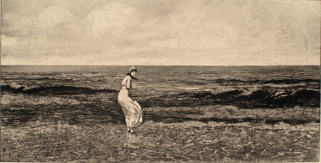 Junto al mar de Max Klinger