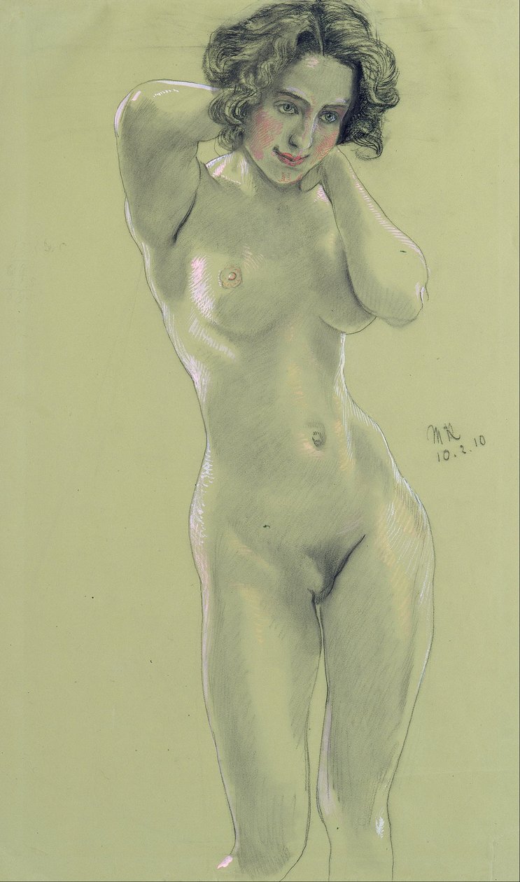 Desnudo femenino de Max Klinger
