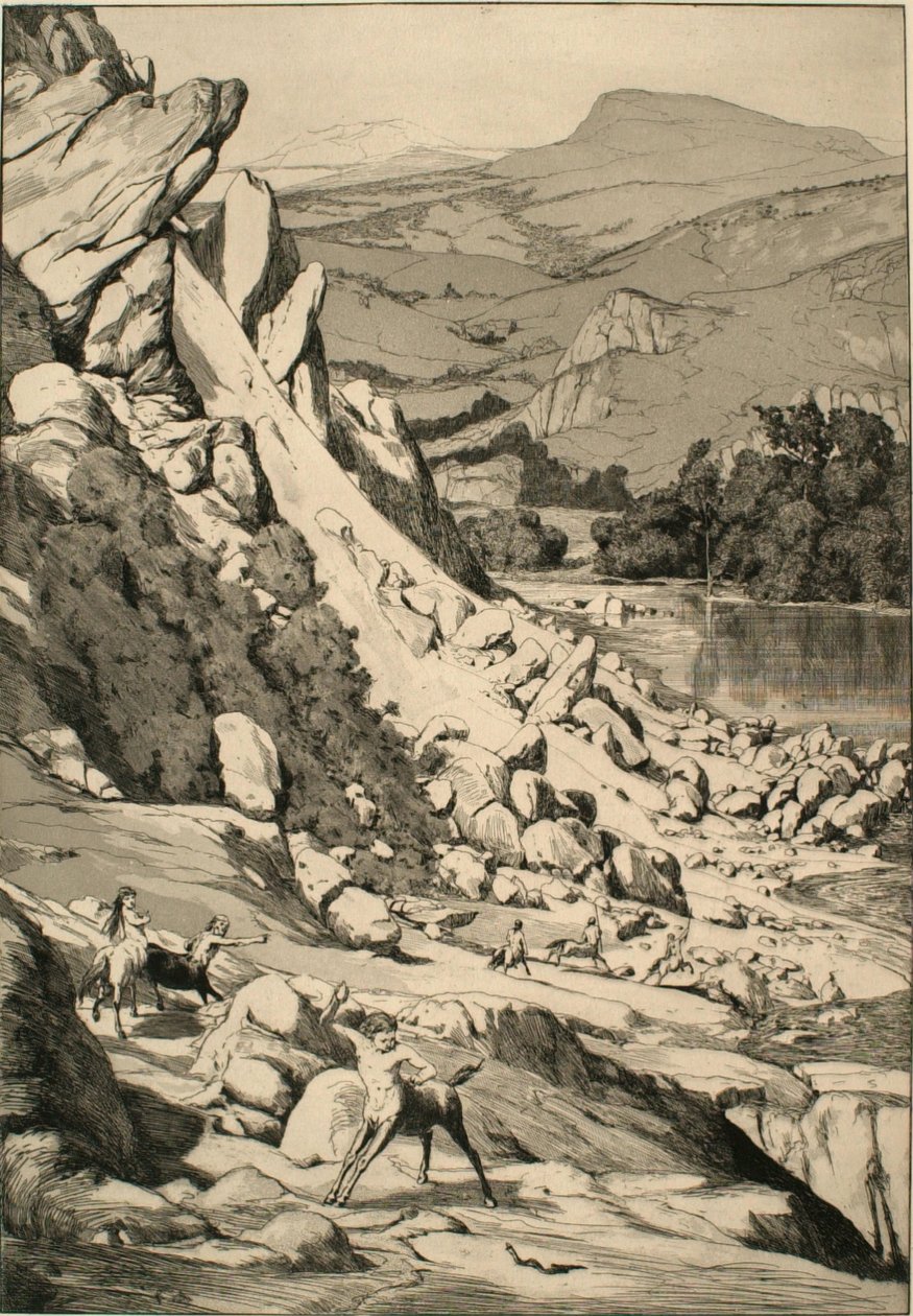Desprendimiento de tierras de Max Klinger