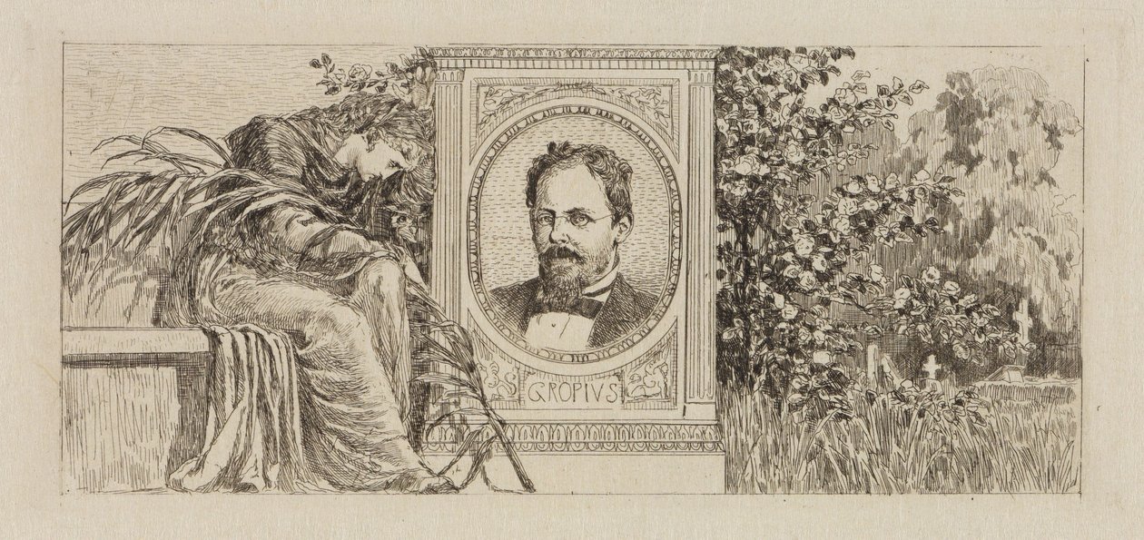Profesor Gropius de Max Klinger
