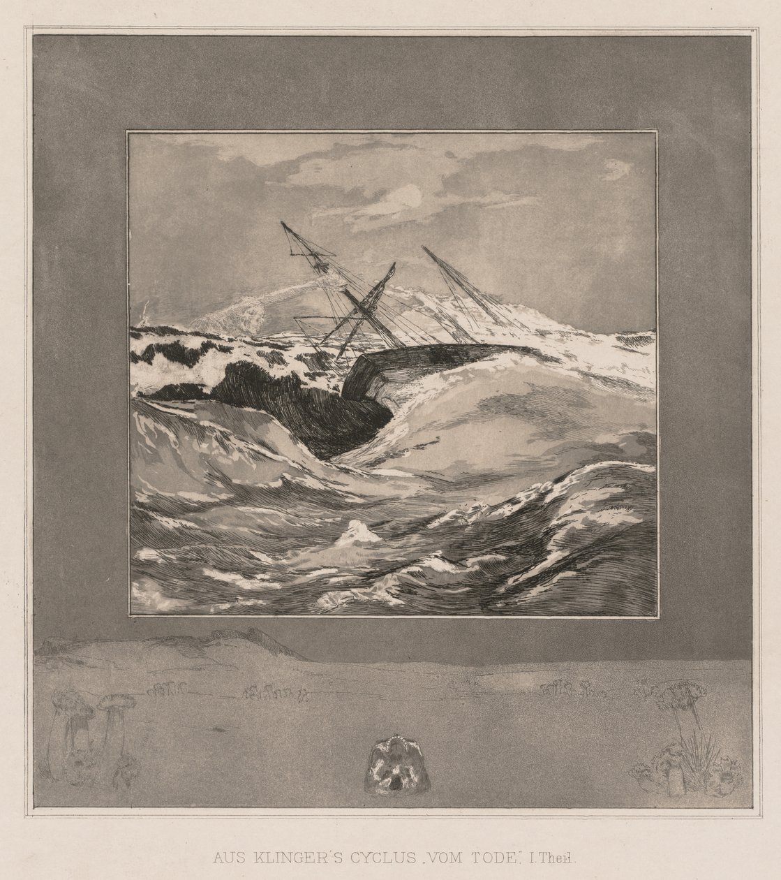 Vom Tode I Opus II, 1889, No. 3 de Max Klinger