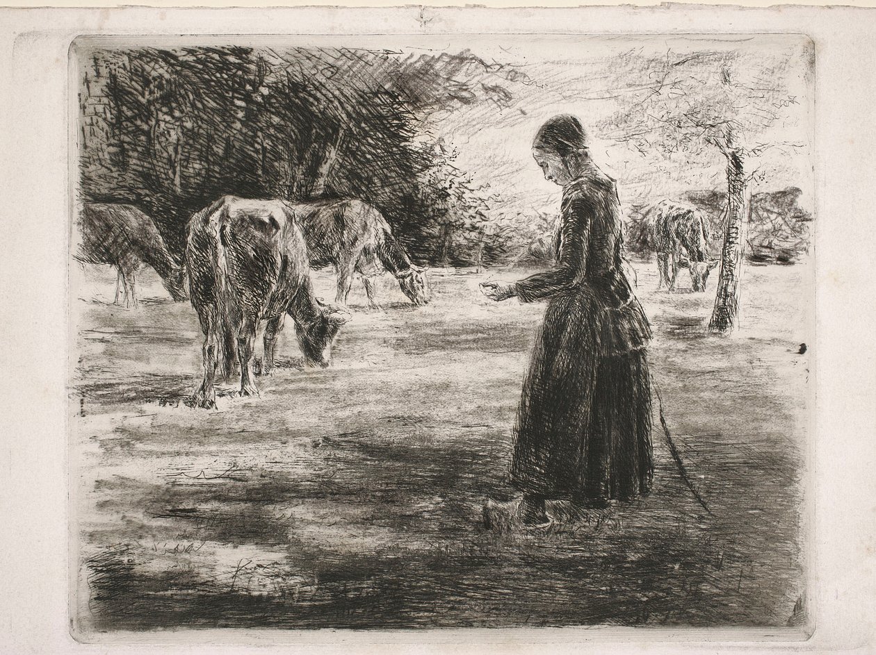En el prado (cerca de Delden, en Holanda) de Max Liebermann