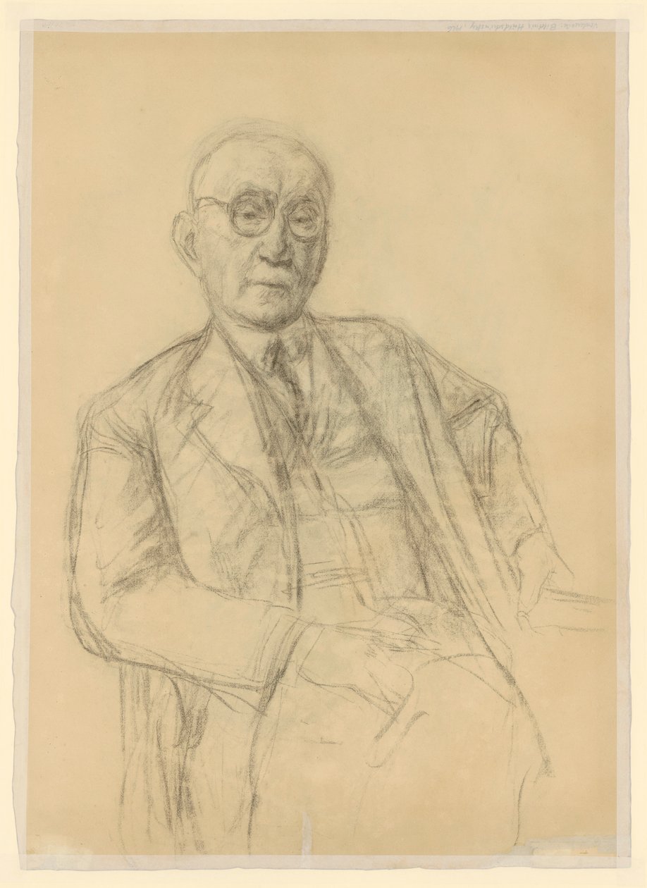 Retrato del coleccionista Oscar Huldschinsky de Max Liebermann