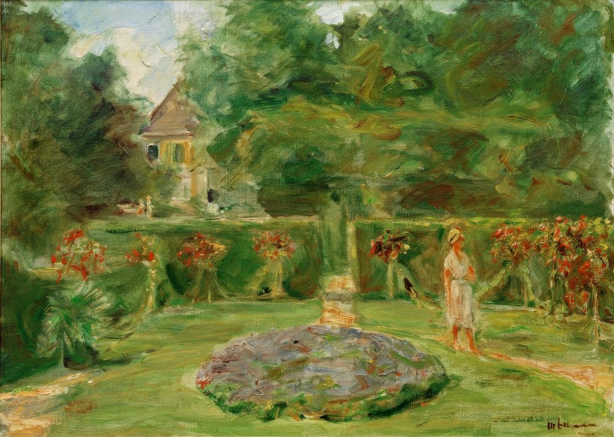 El rotonda en el jardín de setos de Max Liebermann