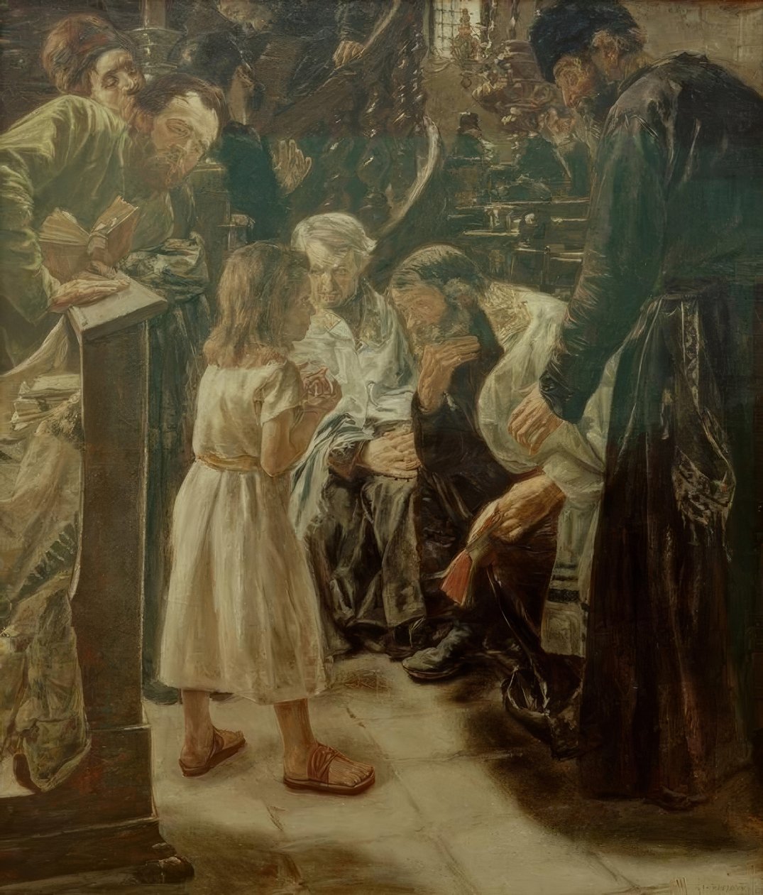 El Jesús de doce años en el templo de Max Liebermann