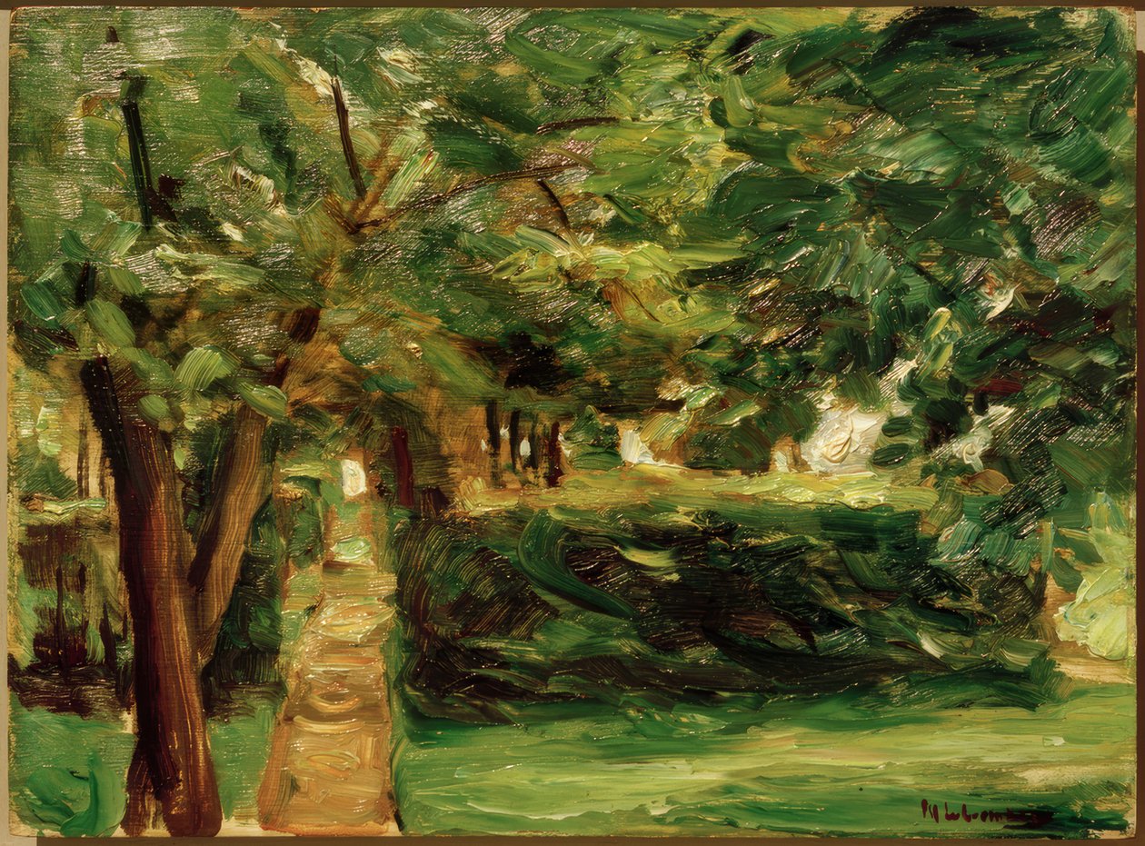 Los jardines de setos en Wannsee hacia el este de Max Liebermann