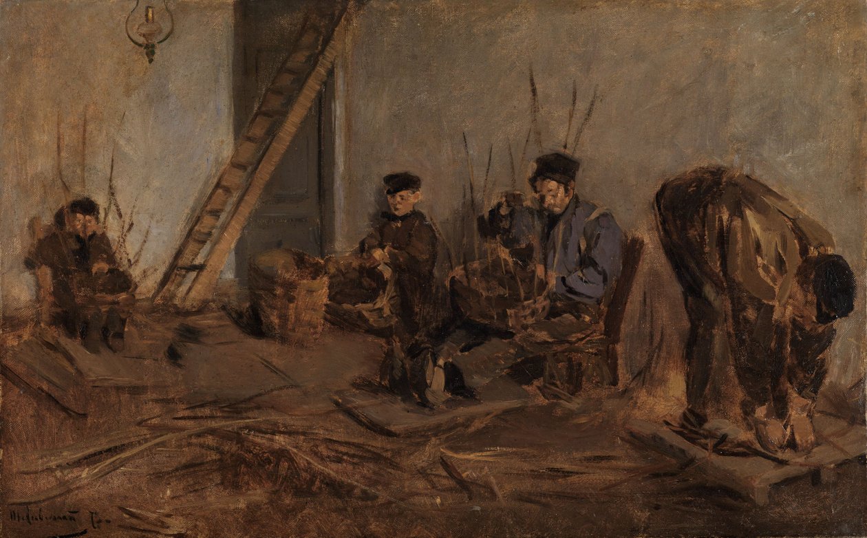 Los cesteros de Max Liebermann