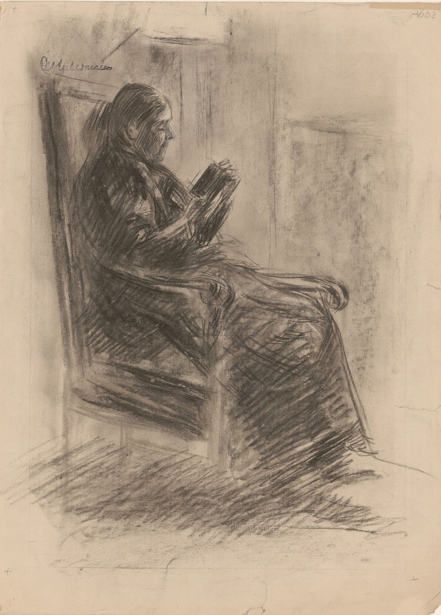 La esposa del artista de Max Liebermann