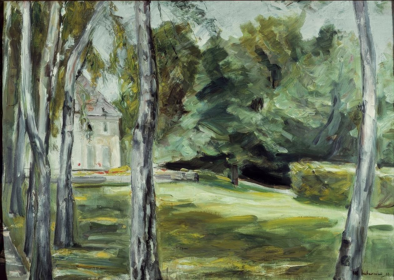 Jardín en Wannsee de Max Liebermann