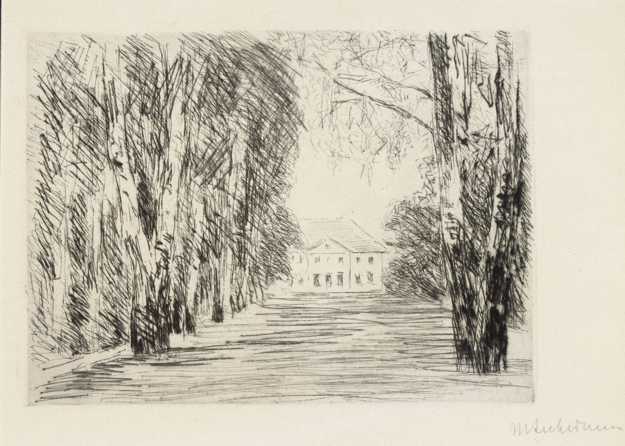 Casa junto al Wannsee de Max Liebermann