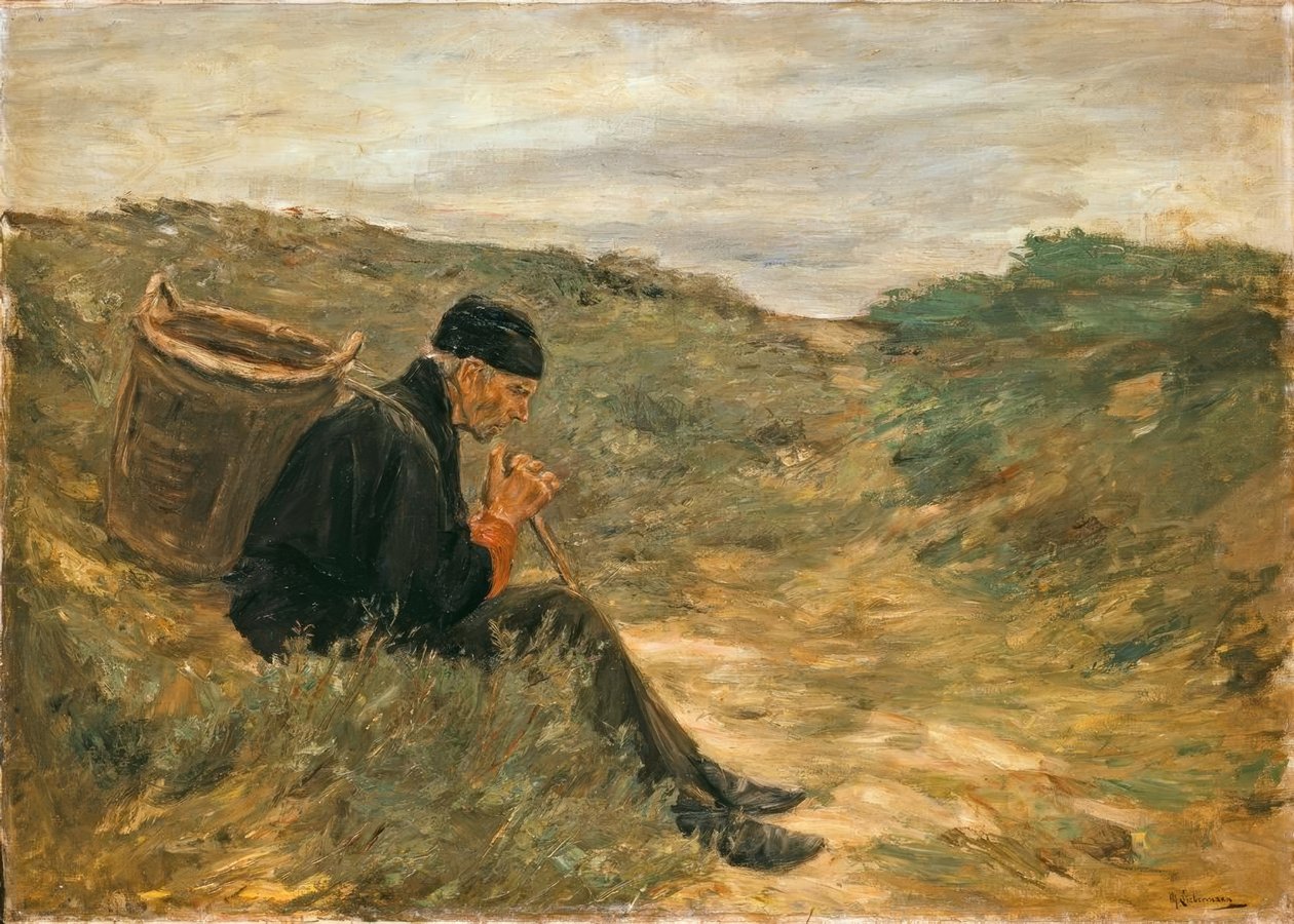En las dunas de Max Liebermann