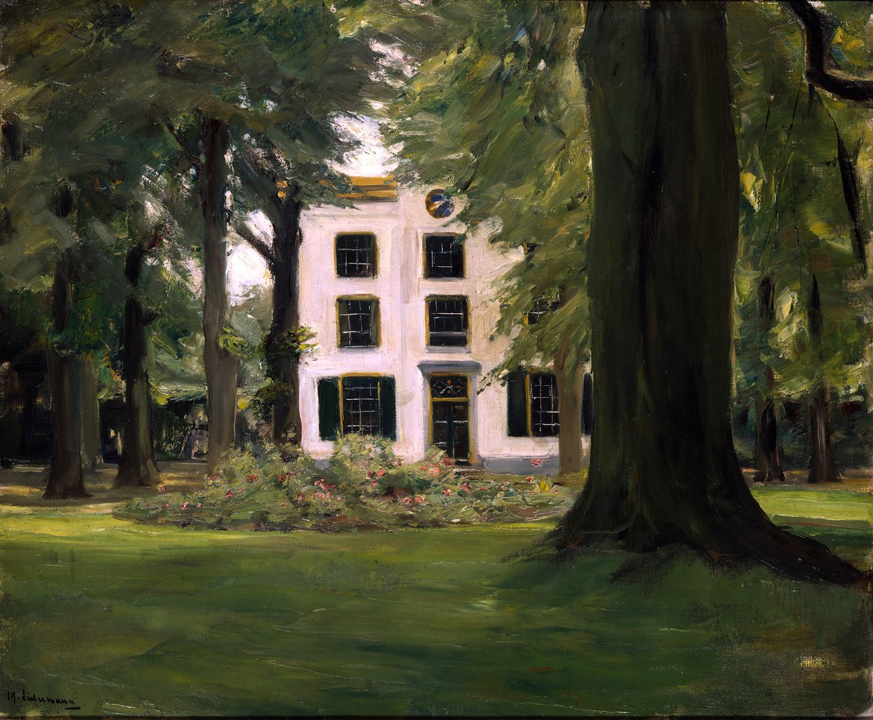 Casa de campo en Hilversum de Max Liebermann
