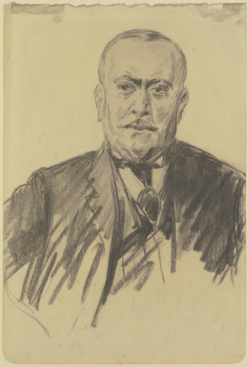Retrato de un hombre de Max Liebermann