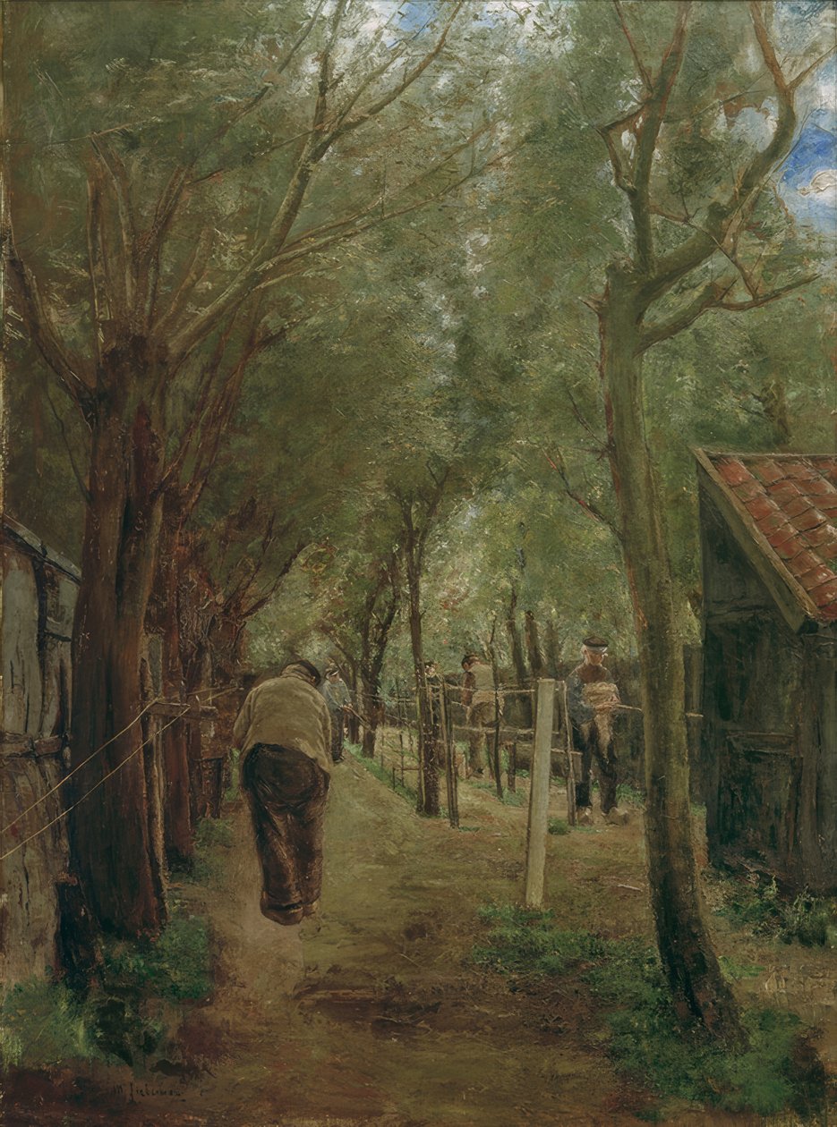 Camino de cuerda de Max Liebermann