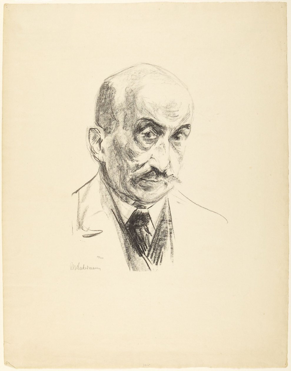 Autorretrato de Max Liebermann