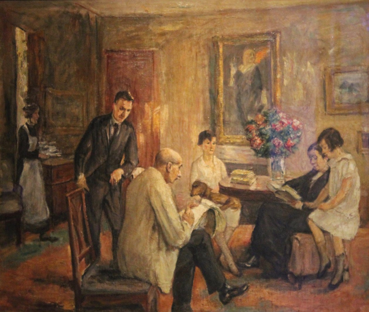 La familia Liebermann de Max Liebermann