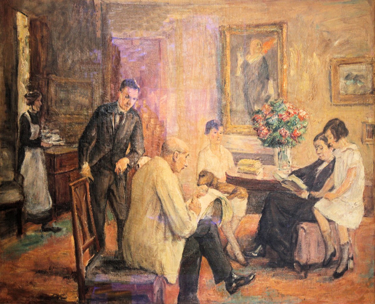La familia Liebermann de Max Liebermann