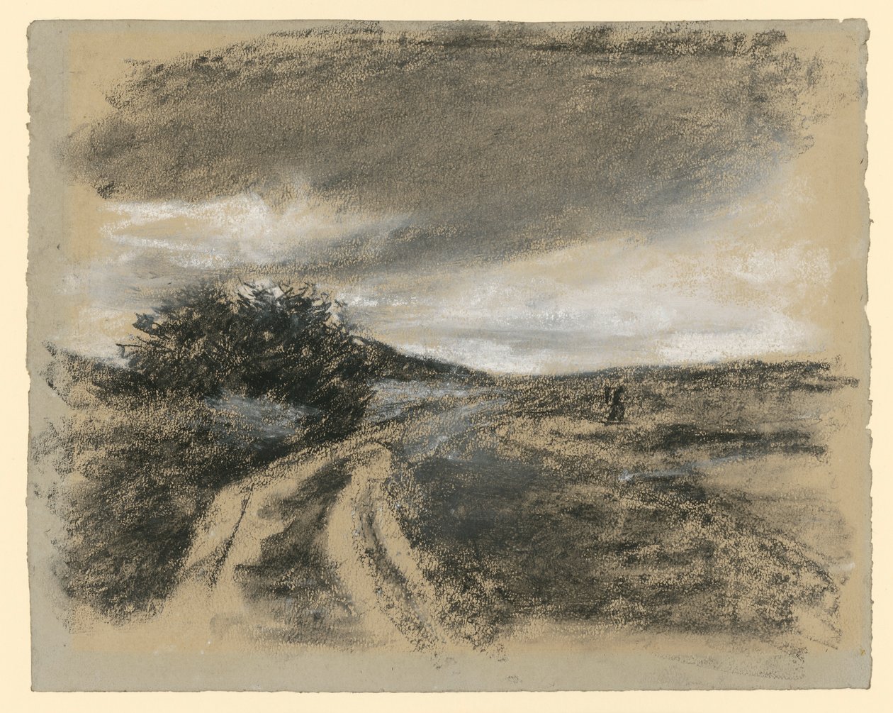 Camino entre las dunas de Max Liebermann