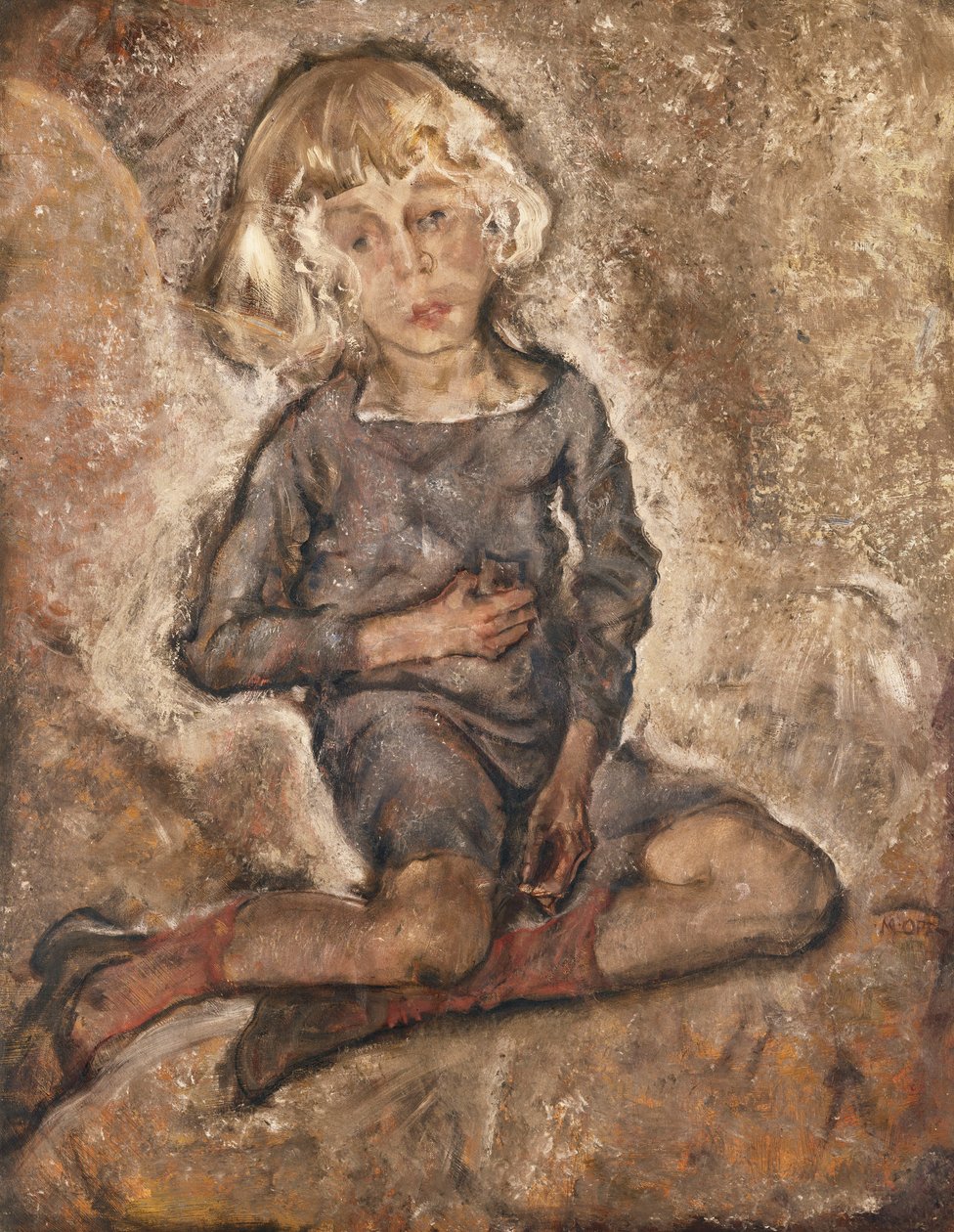 Efigie de Manfred Osthaus; Retrato de Manfred Osthaus de Max Oppenheimer