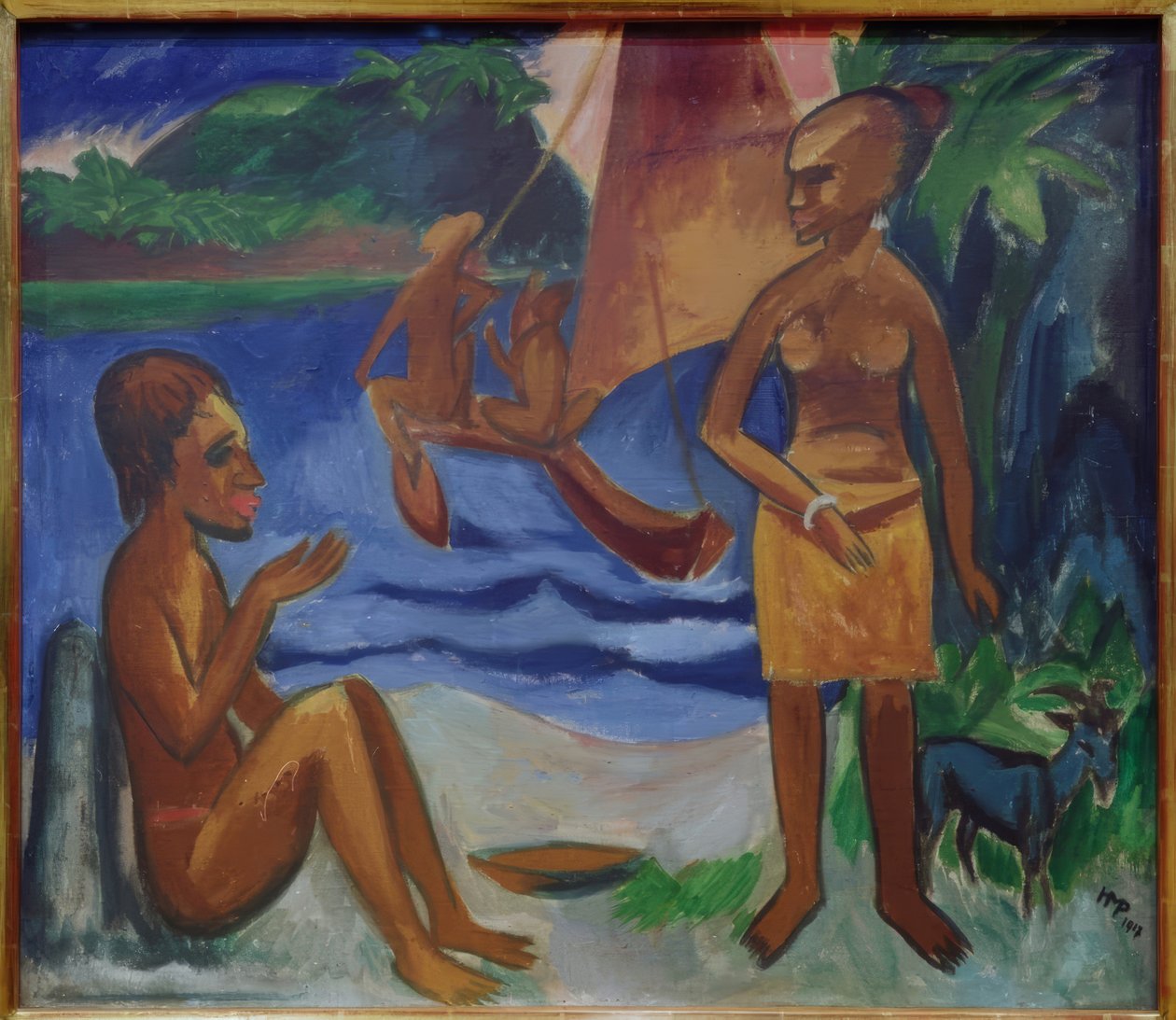 Salida de Palau de Max Pechstein