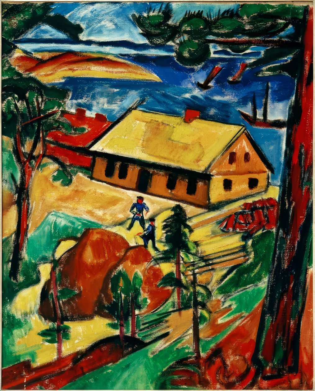 Casa nueva de Max Pechstein