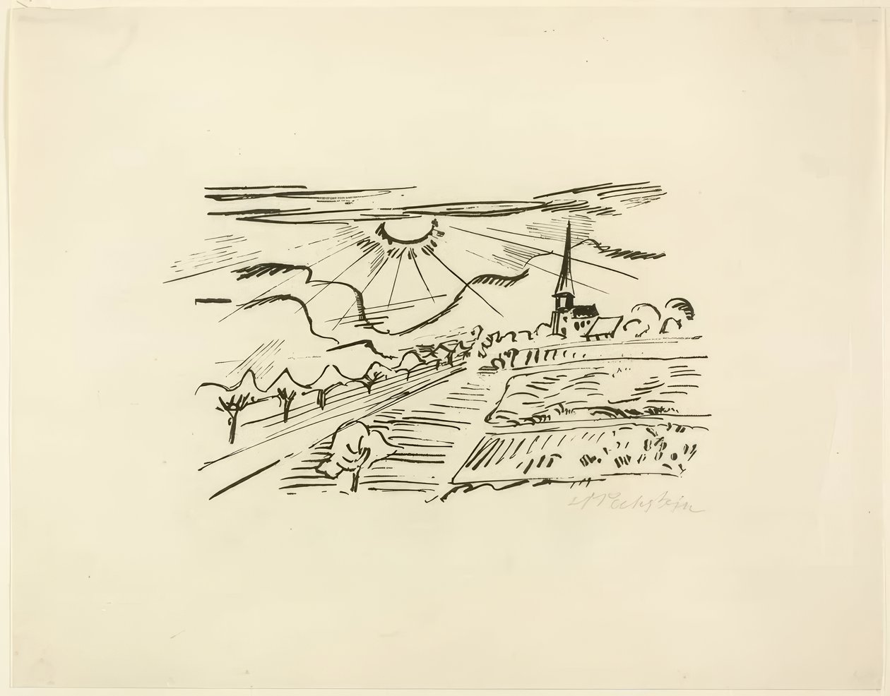 Turingia, de Fotos de viajes: Italia-Mar del Sur de Max Pechstein