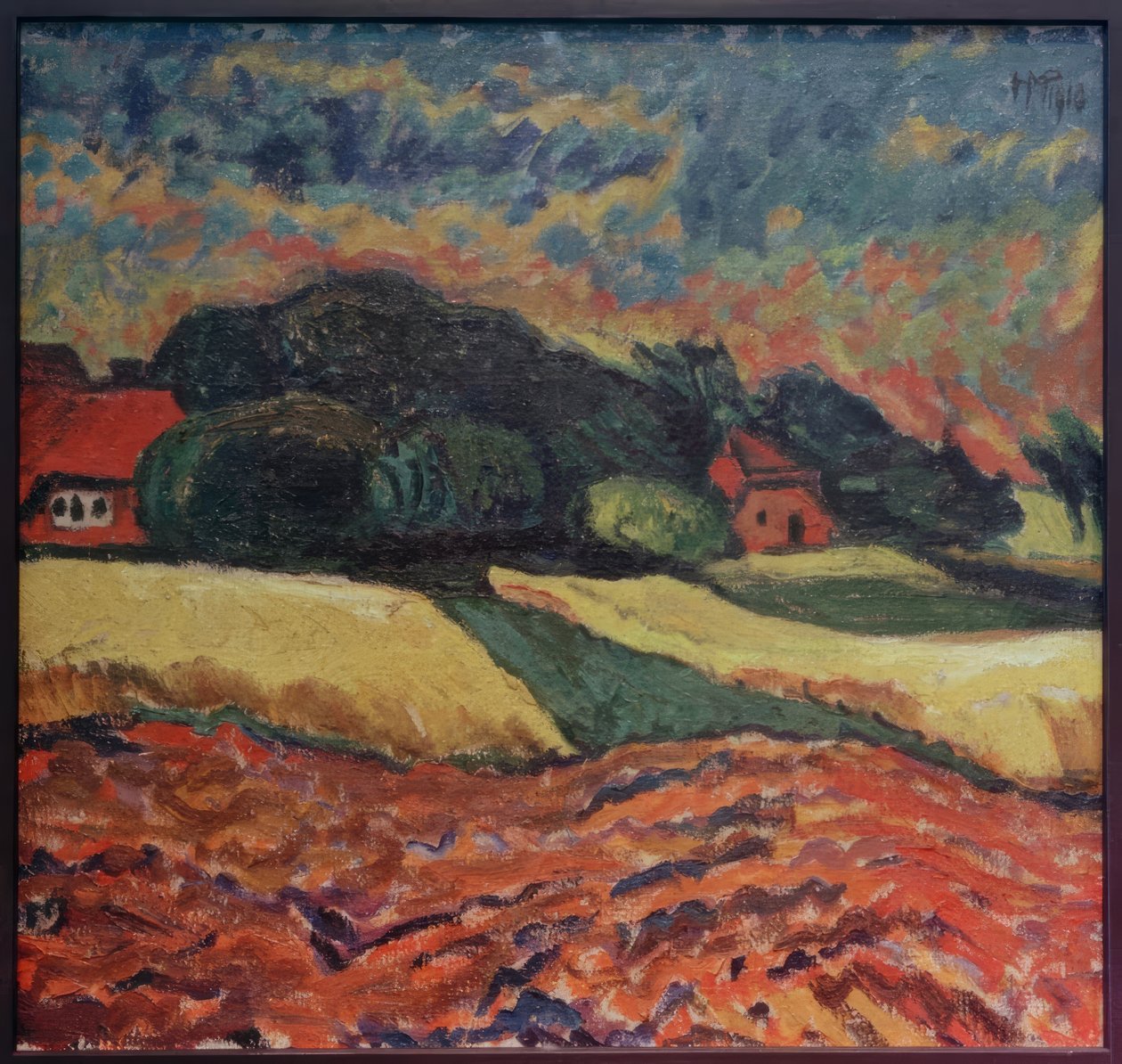 Antes de la tormenta de Max Pechstein