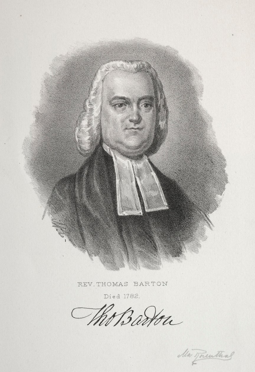 Rev. Thomas Barton de Max Rosenthal