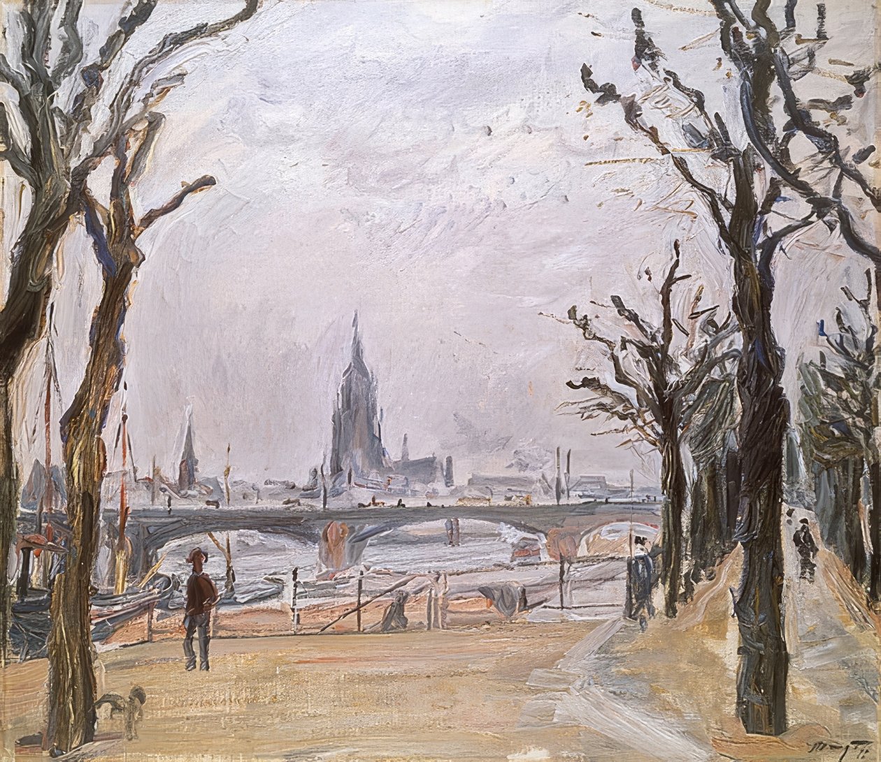 Vista de Frankfurt. 1911 de Max Slevogt