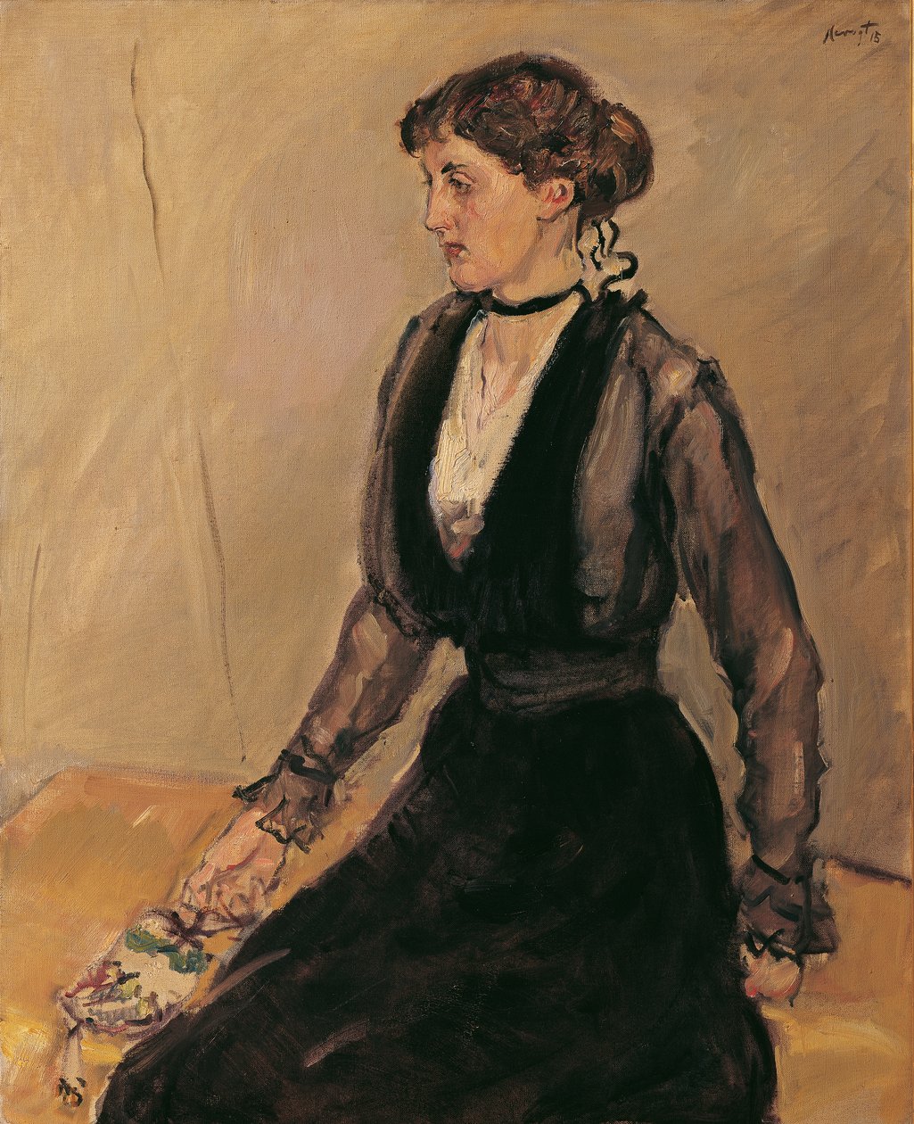 Señorita Eva Steinbarth de Max Slevogt