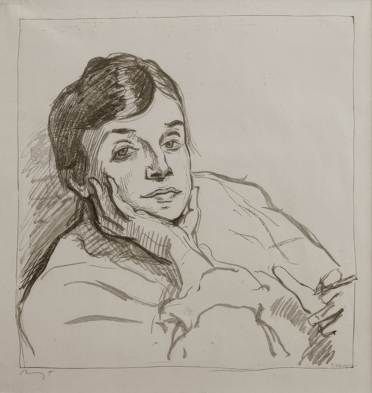 Nini Slevogt, la esposa del artista de Max Slevogt