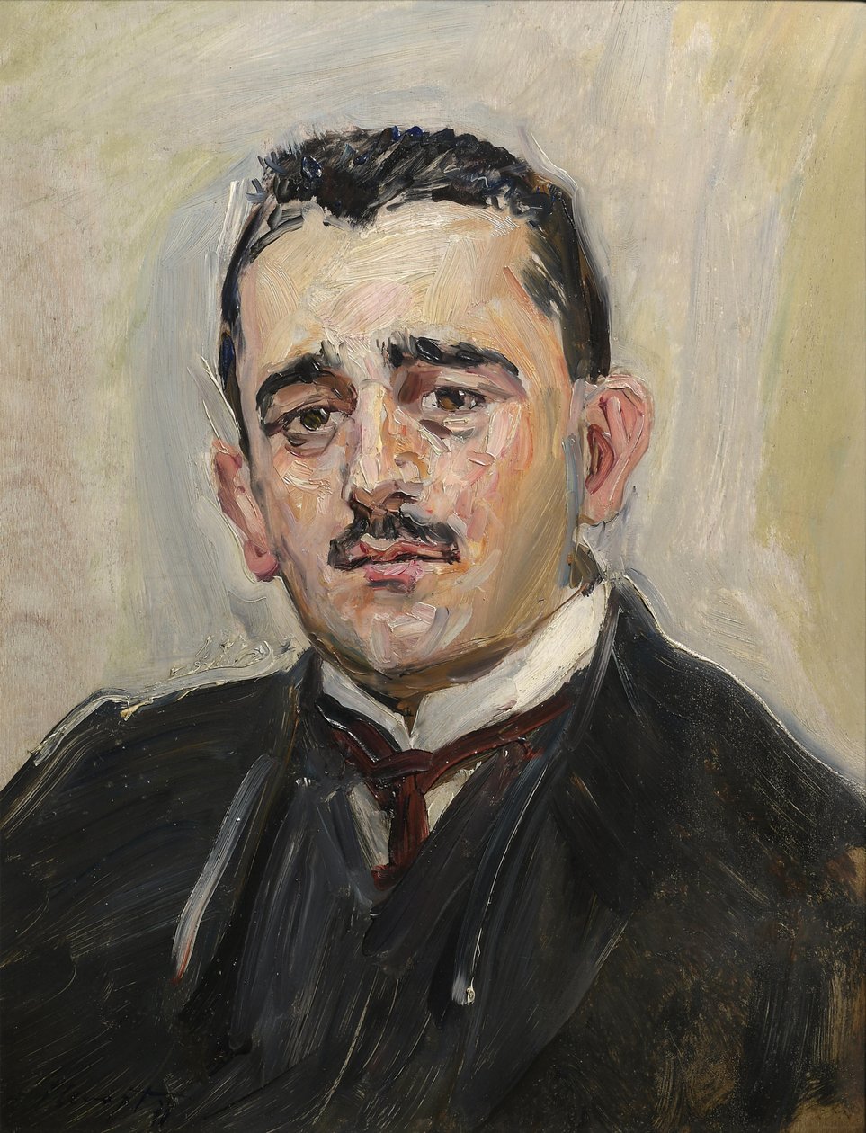Retrato de Bruno Cassirer de Max Slevogt