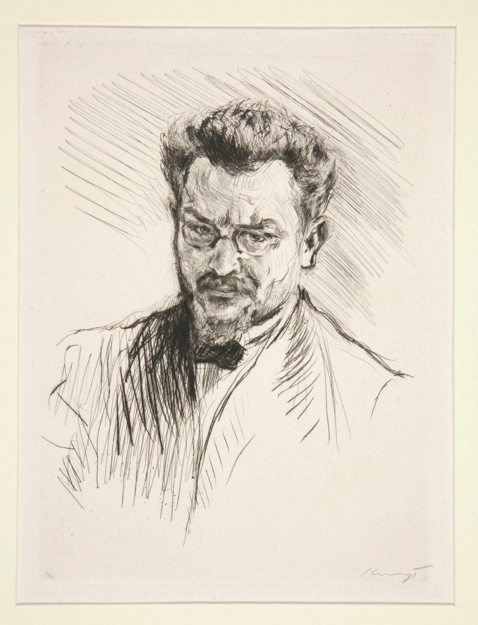 Auto retrato de Max Slevogt